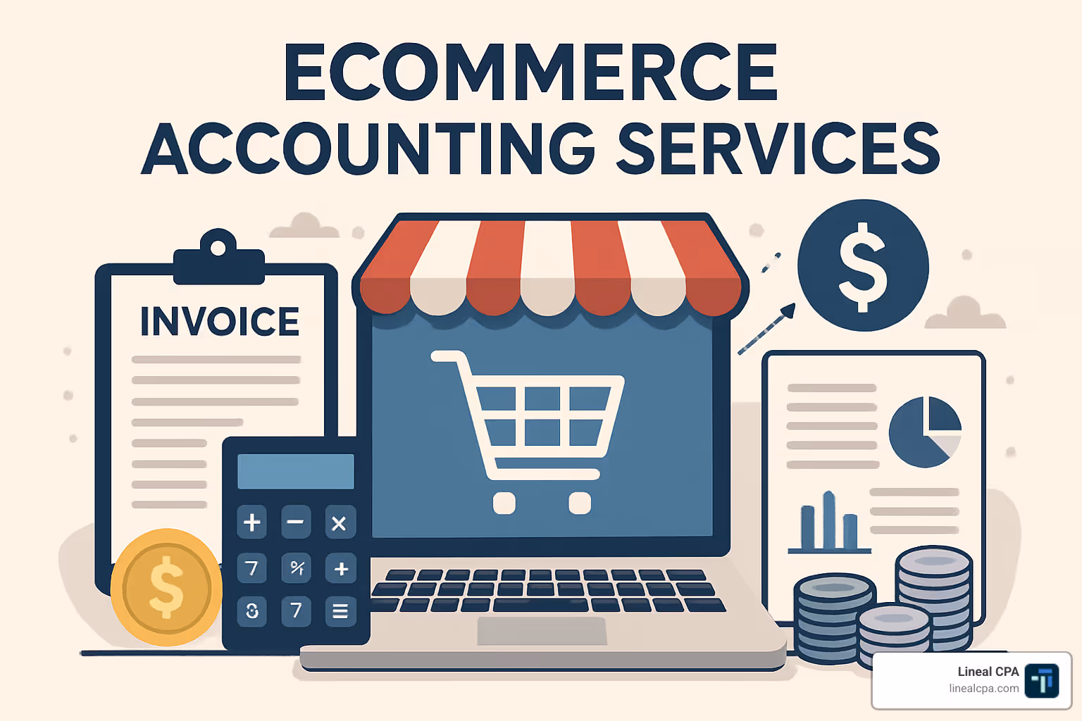 Finaloop dashboard showing real-time ecommerce financial metrics - ecommerce accounting services