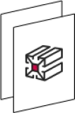 A red light in the middle of a black background
