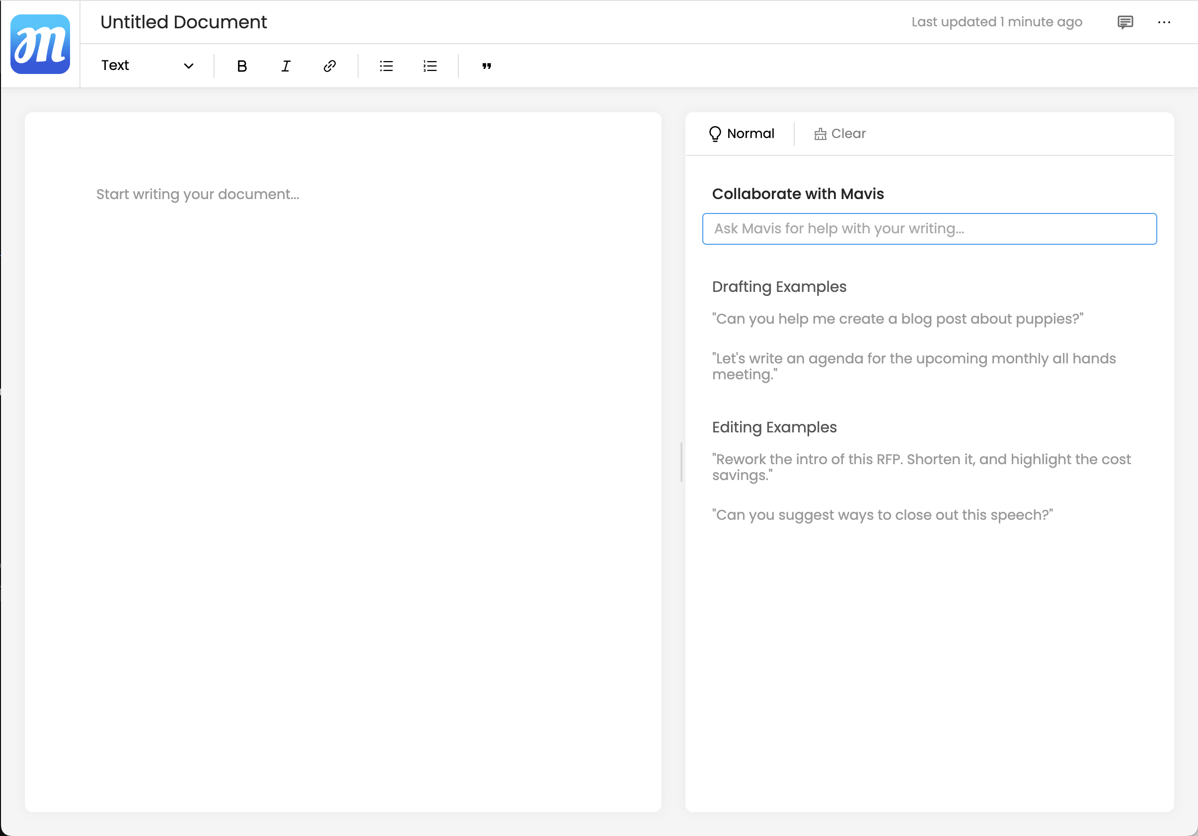 Mavis usage instructions in Slack