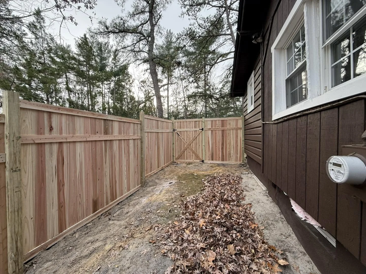 Medford Lakes Cedar Privacy Fence | Tri-State Fence & Deck