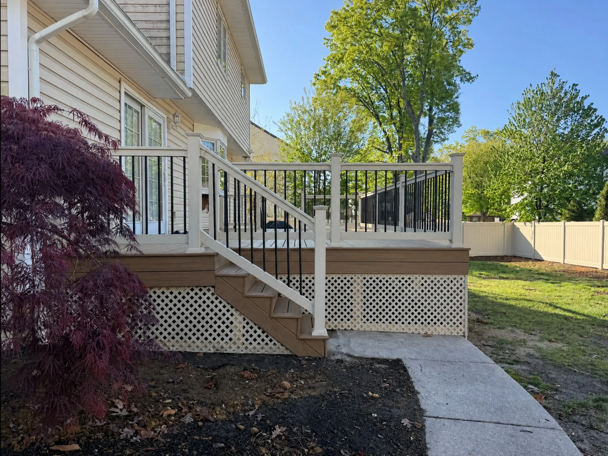Composite Deck & Vinyl Fence Installation in Sewell, NJ