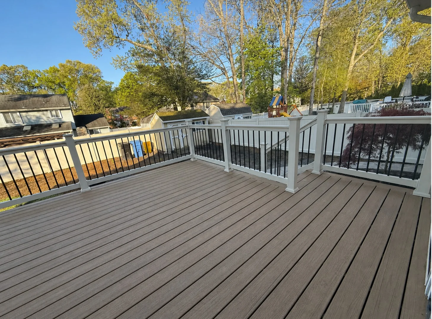 Composite Deck & Vinyl Fence Installation in Sewell, NJ