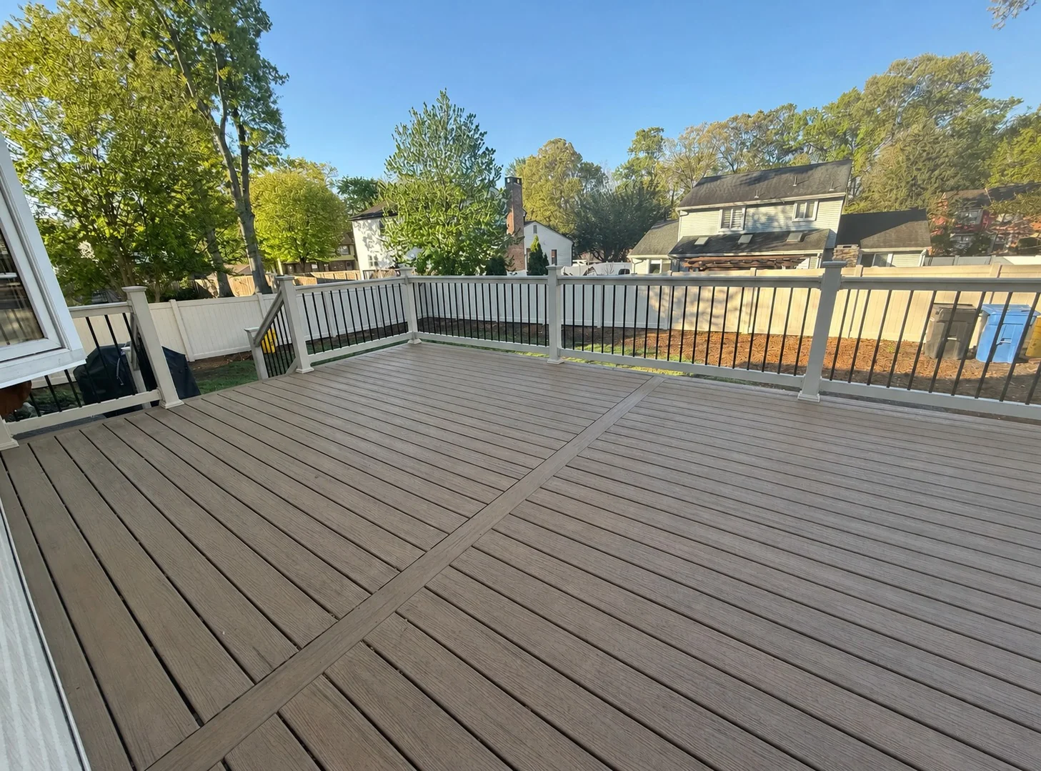 Composite Deck & Vinyl Fence Installation in Sewell, NJ