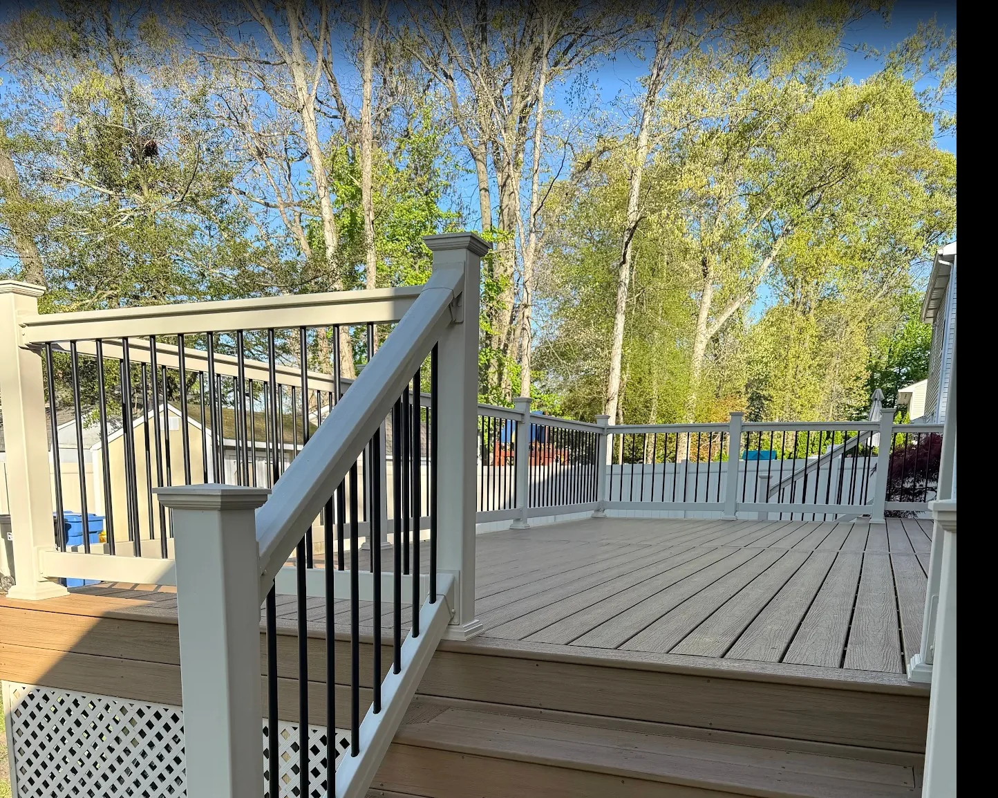 Composite Deck & Vinyl Fence Installation in Sewell, NJ