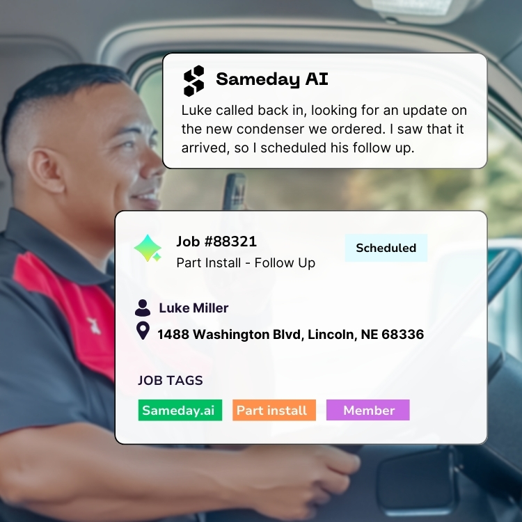 Sameday AI screenshot 1