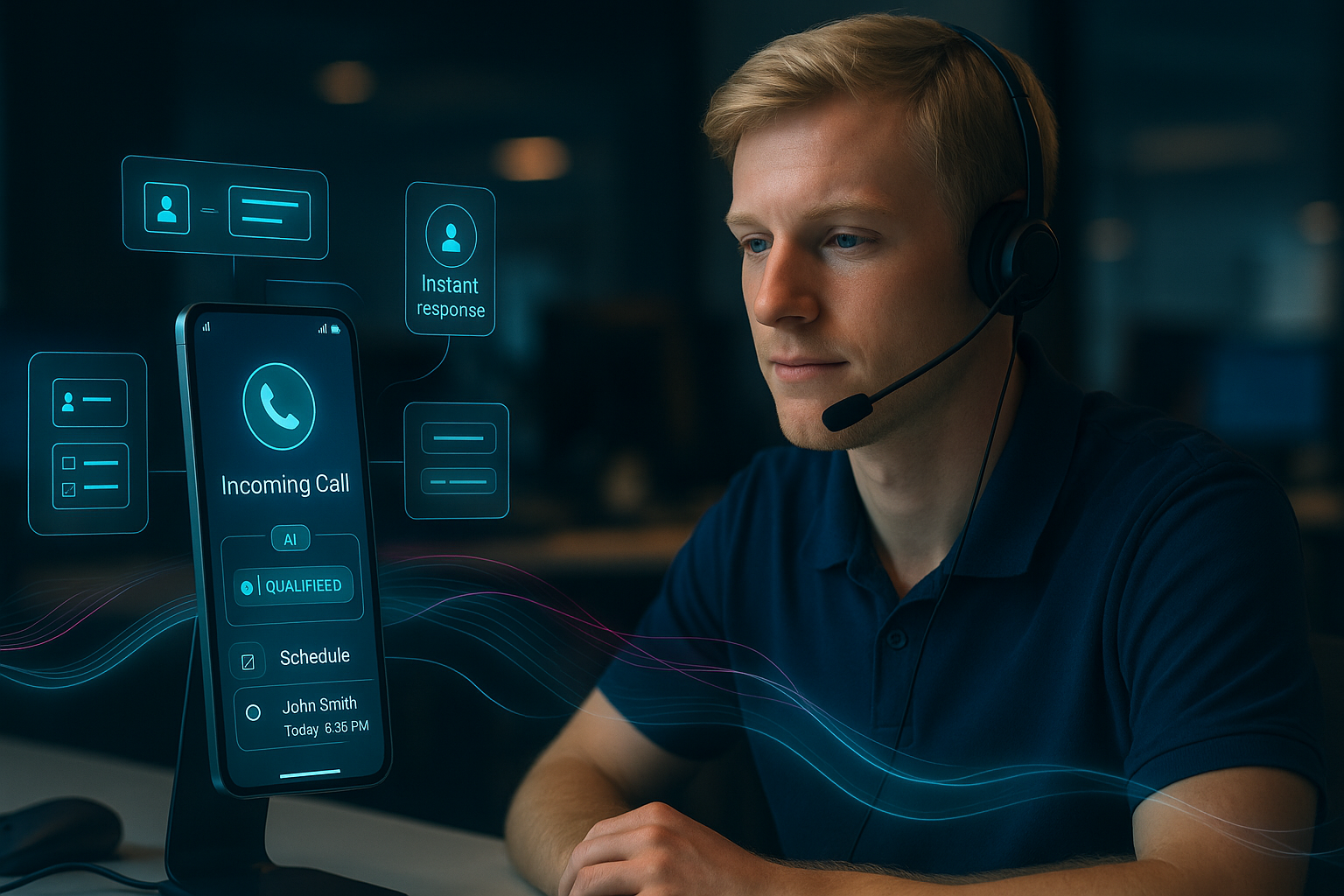 Best Virtual Receptionist for ServiceTitan Why contractors choose Sameday