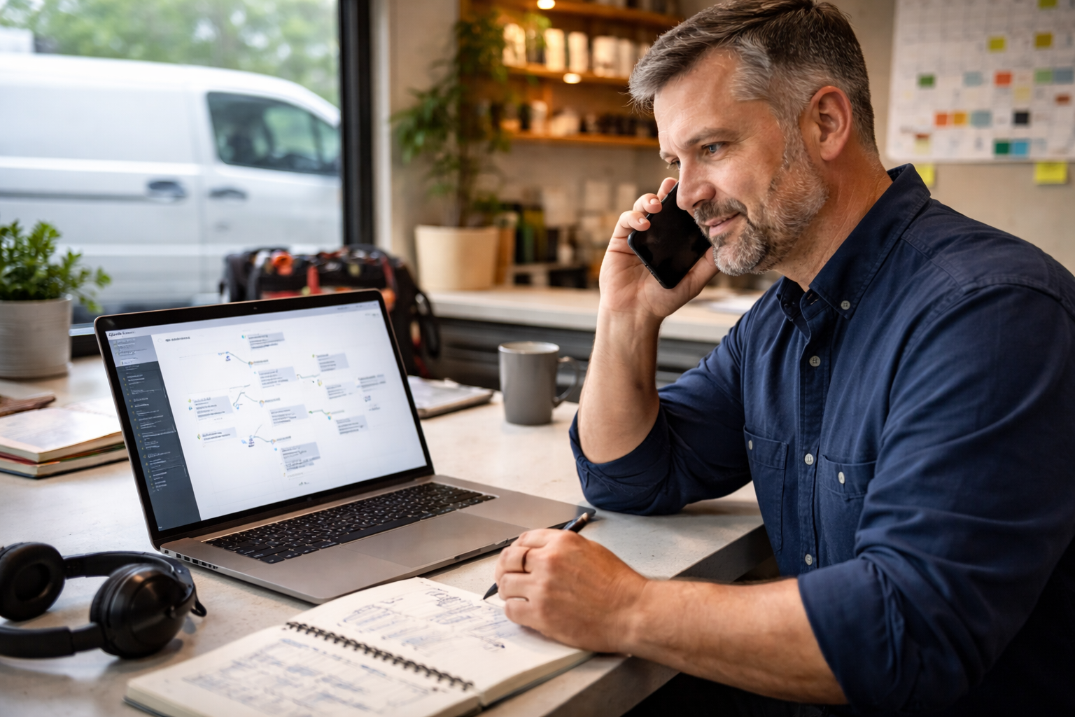 AI receptionist prompting