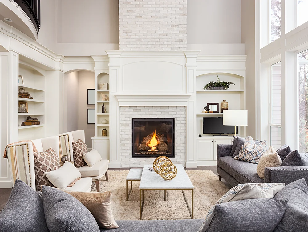 Newly remodeled home. Interior.