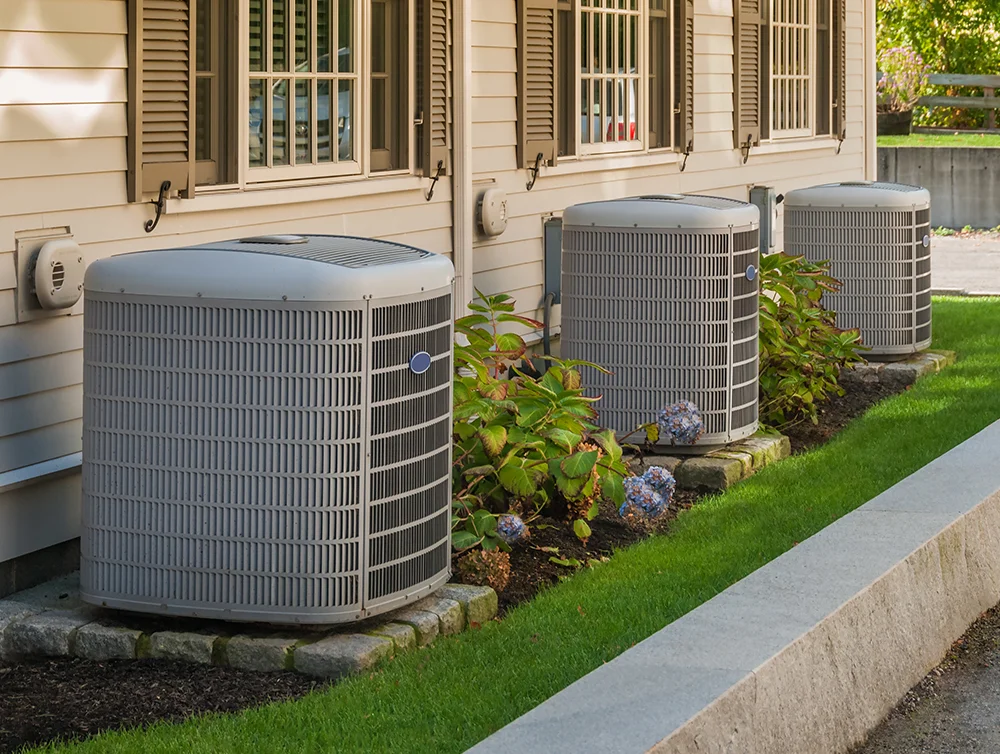 HVAC of a residential home.