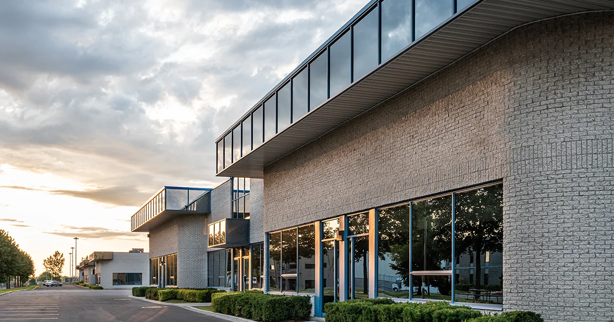 New office building.