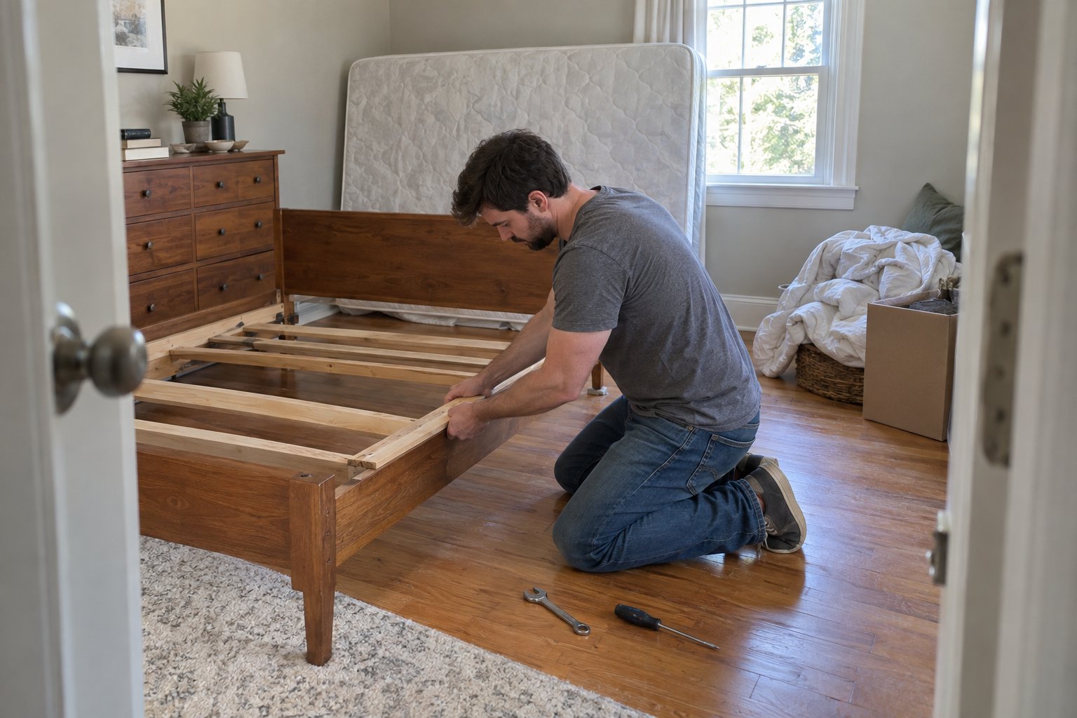 Not taking your bed frame to the new place? Here's how to get rid of a bed frame responsibly, from donation to disposal, before moving day in Buffalo.