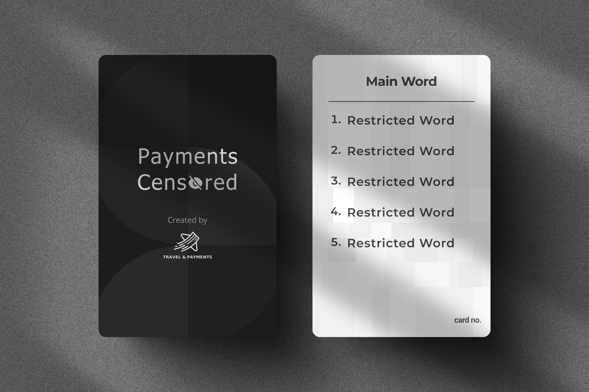 Payments Censored Mockup