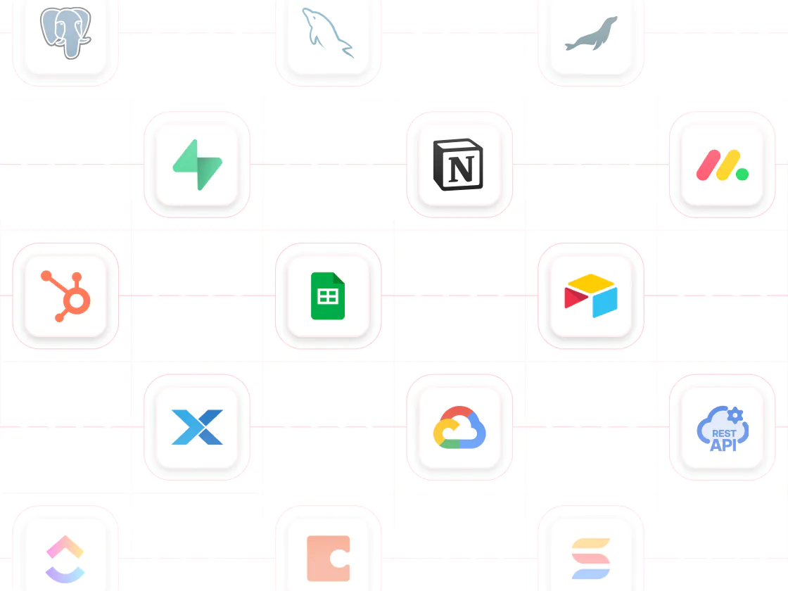 Softr's data source integrations