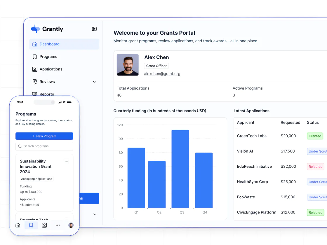 Custom CRM built with Softr