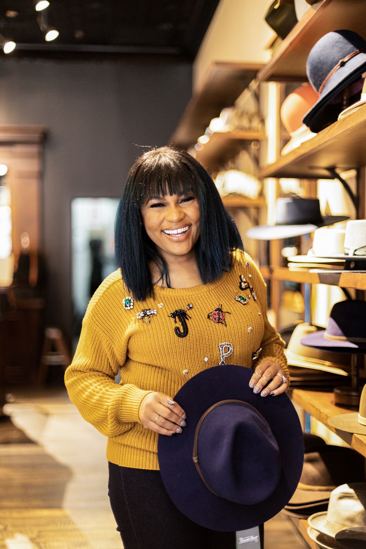 DeAnna McIntosh, Fractional Chief of Staff for CPG Founders inside a retail store