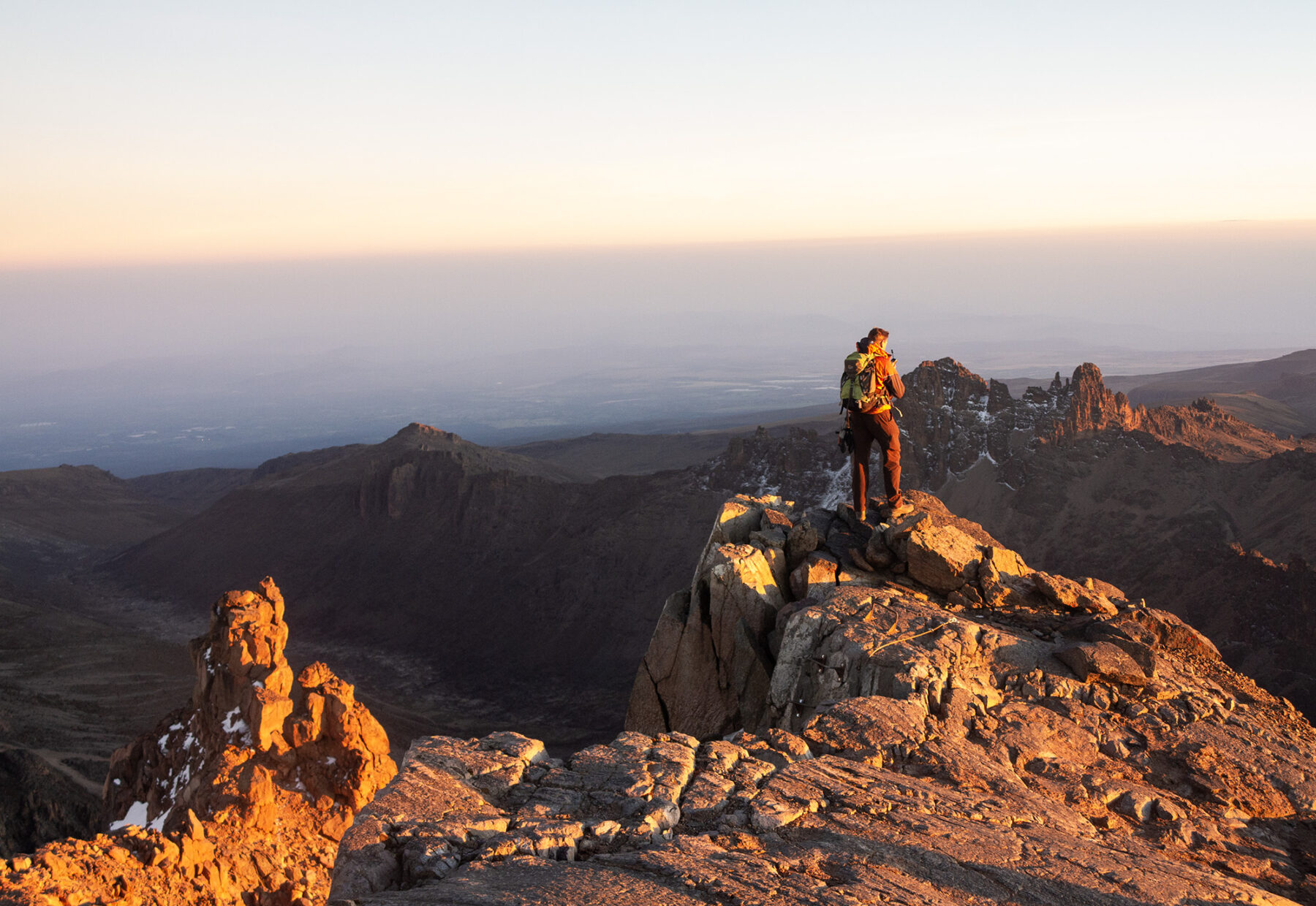 Trekking Mt Kenya, Africa's second-highest mountain