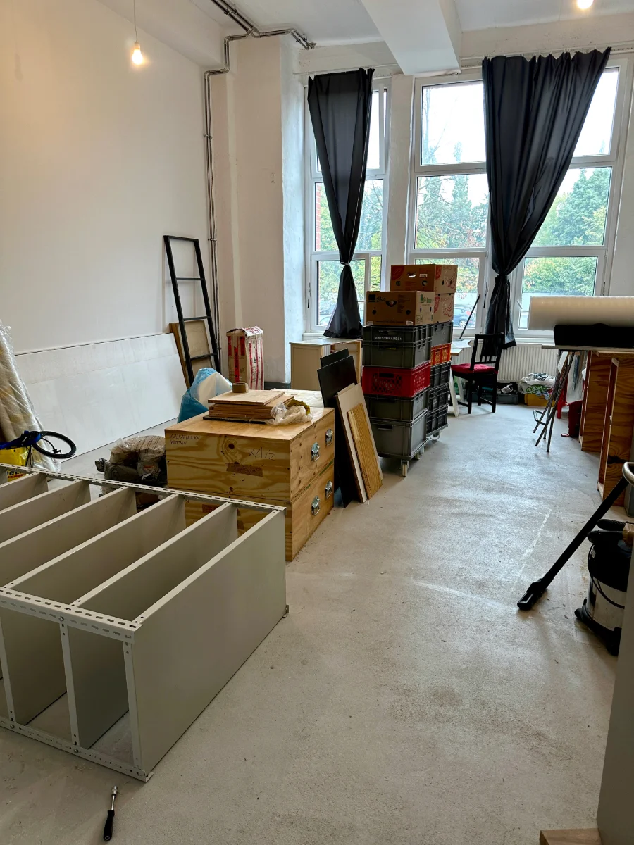 Ein Kunstumzug eines Kunstlagers in Berlin Charlottenburg durch die Umzugsfirma Movario