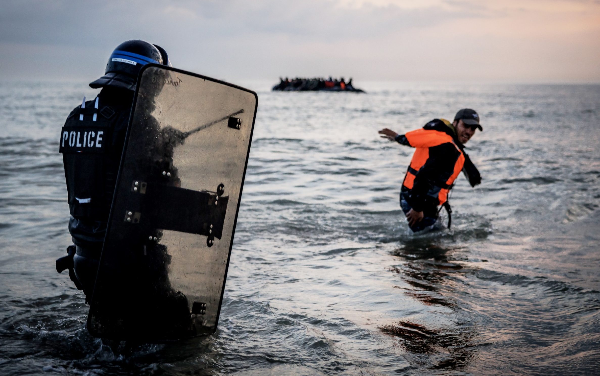 French Police Slash Inflatable Boats to Discourage Dangerous Channel Crossings Amid Rising Migration