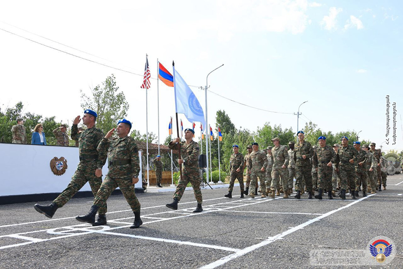 Armenian and U.S. Forces Unite for Advanced Peacekeeping Training in Tactical Medical & Comm Drills