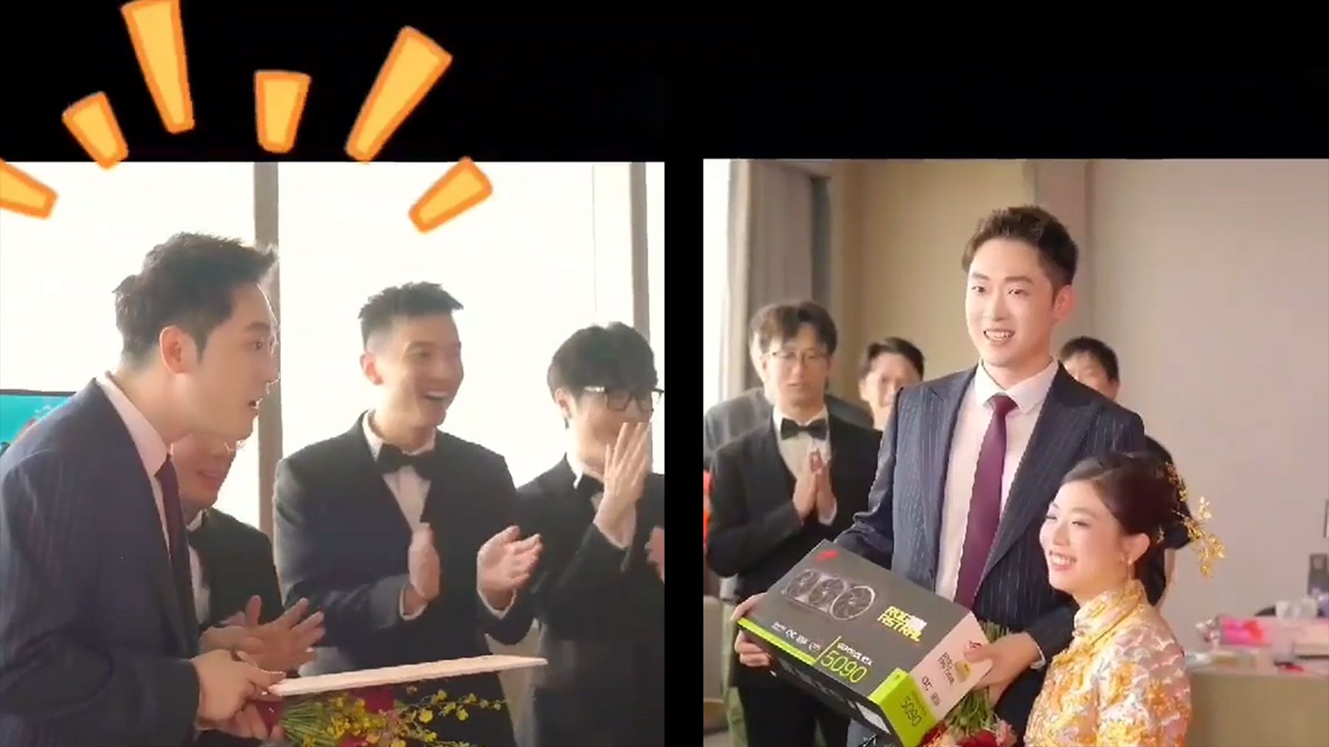 Viral Chinese Wedding Sees Bride Gift RTX 5090 After Groom Solves Romantic Math Puzzle