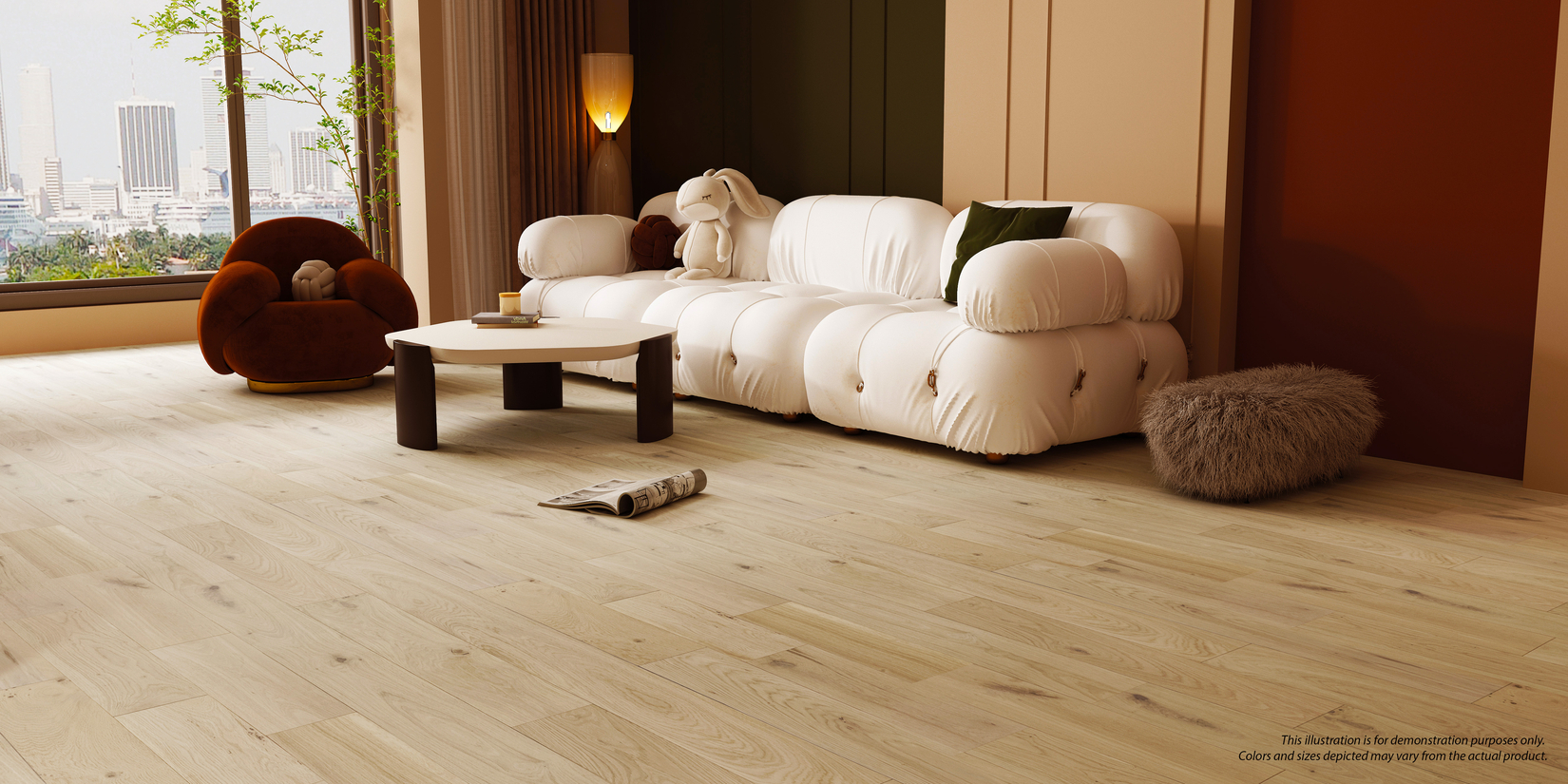 Grandeur Sunshine Clear Water flooring detail