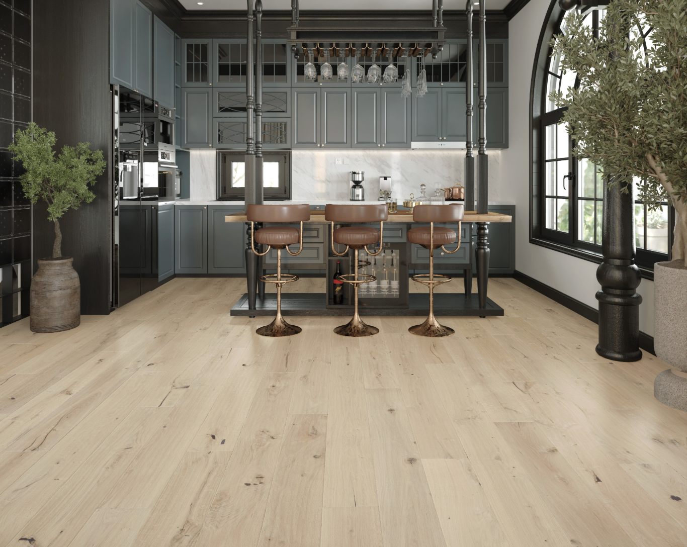 Grandeur Atelier Carrara flooring detail