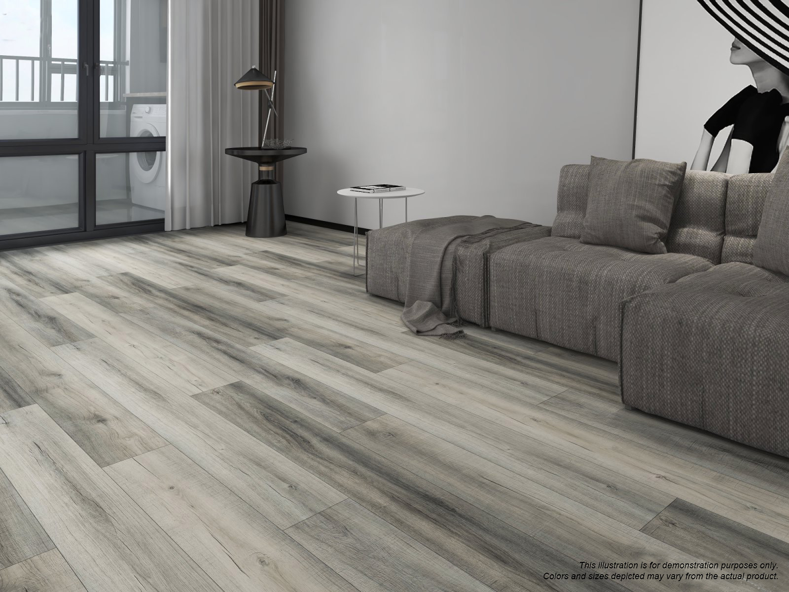Grandeur Anchor 7 Oak Island flooring detail