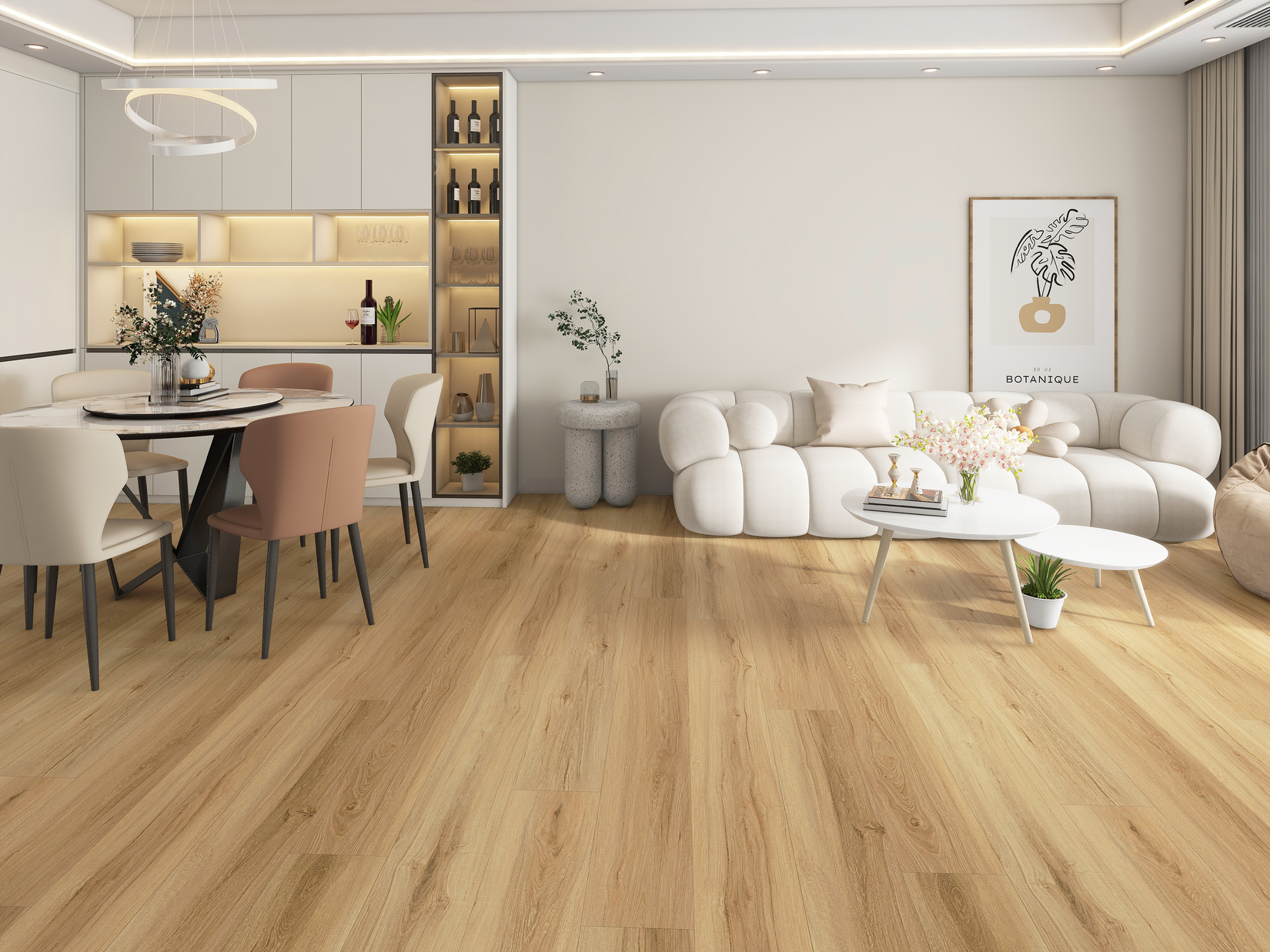 Grandeur Supreme X Citrus Leaf flooring detail