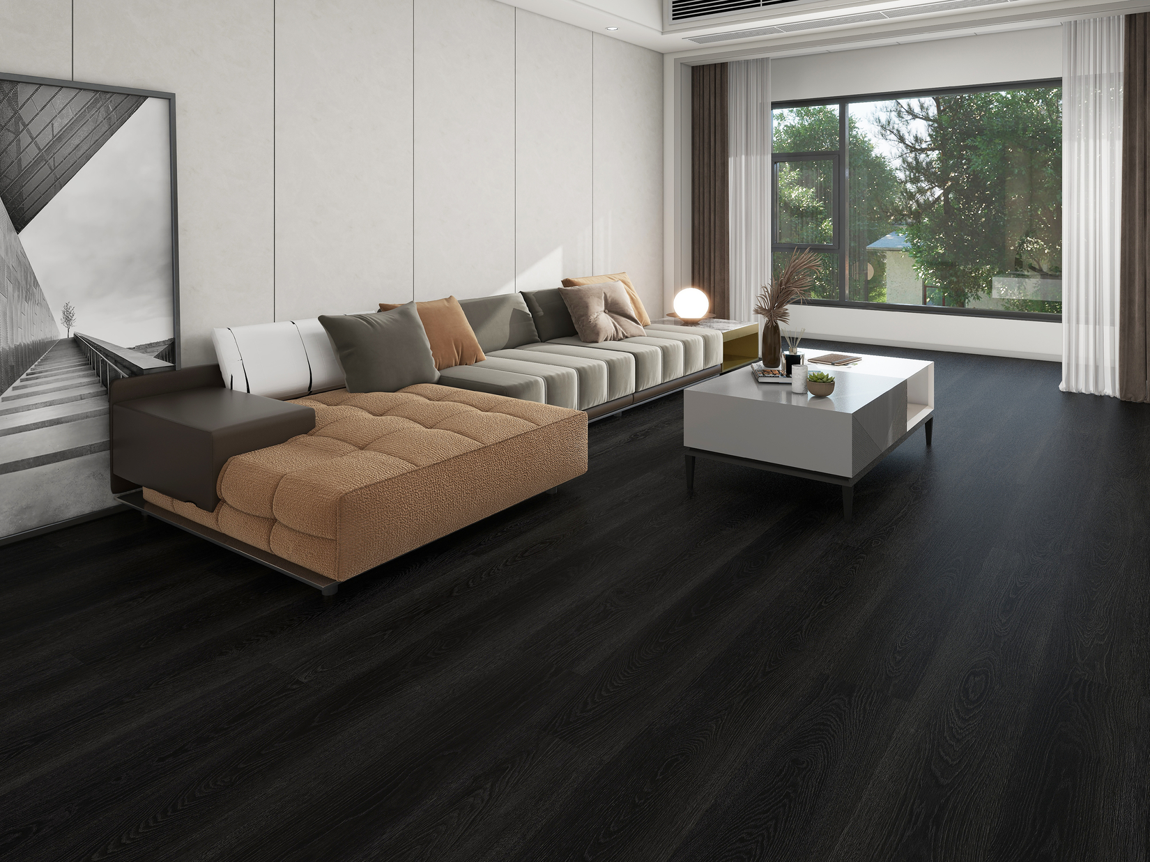 Grandeur Supreme X Ebony Eclipse flooring detail
