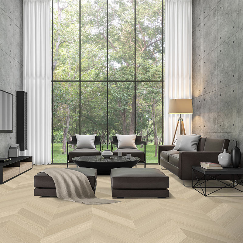 Divine Voyage II - Marina Mist - Chevron - Oak
