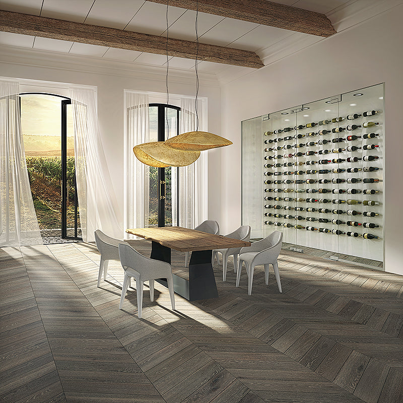 Divine Cosmopolitan - Charlie - European Oak - Chevron
