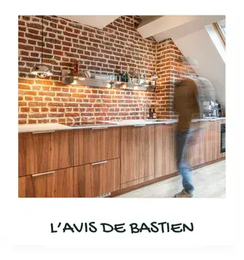 cuisine noyer et inox