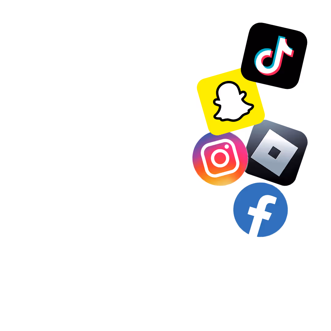 Social media apps that OurPact can block to keep your kids safe online.