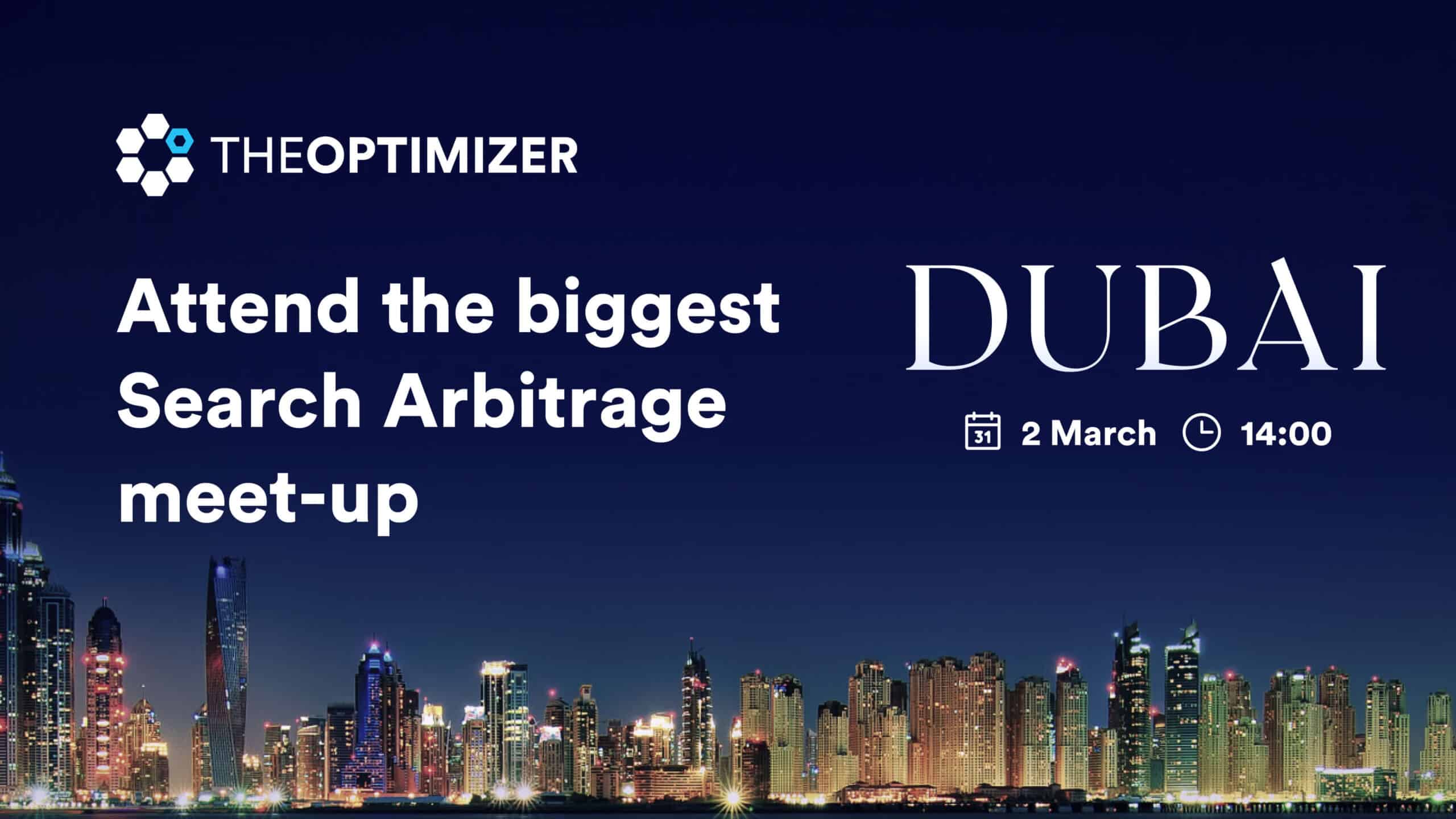 TheOptimizer Search Arbitrage Meetup