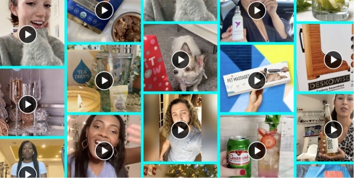 Examples of user generated content on TikTok 2023