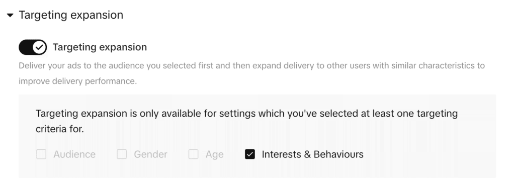 How to Scale Your TikTok Campaigns with Targeting Expansion