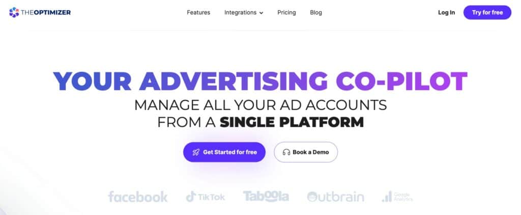 Affiliate marketing tool The Optimizer for campaign management and automation