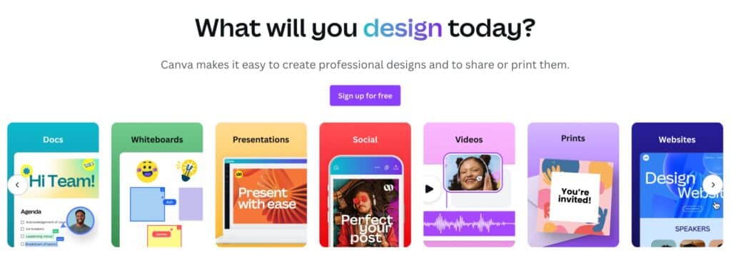 affiliate marketing tool Canva free design tool