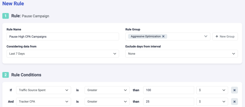The Optimizer vs ClickFlare Automation Rules