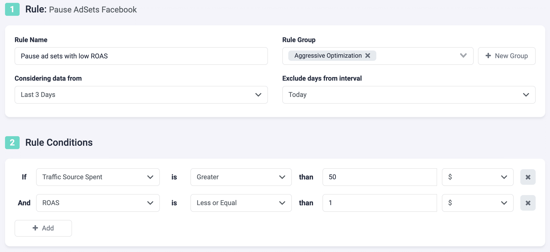 social to search arbitrage automation with theoptimizer rule example
