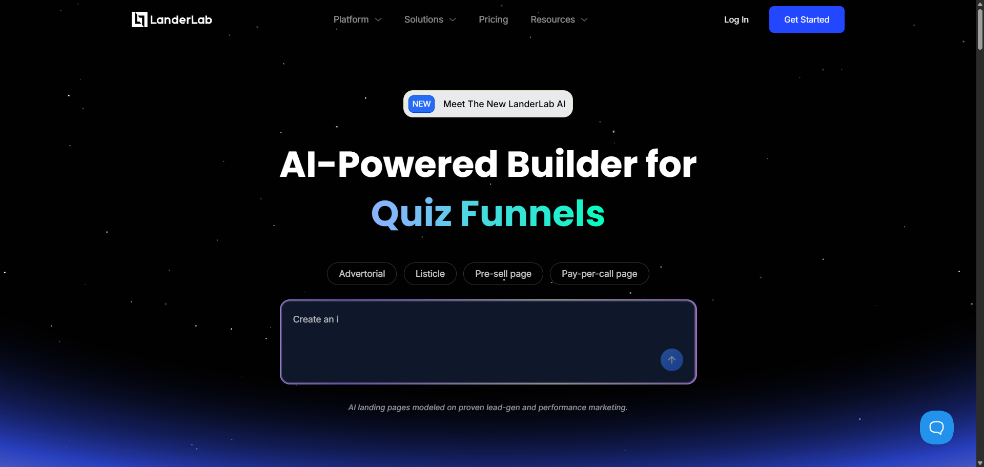 landerlab landing page and quiz funnel builder