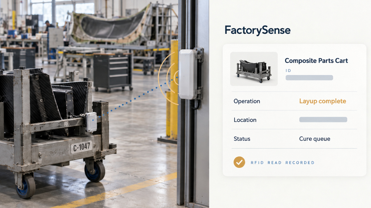 Composite Material Control: Managing Prepreg Out-Time, Scrap and Traceability