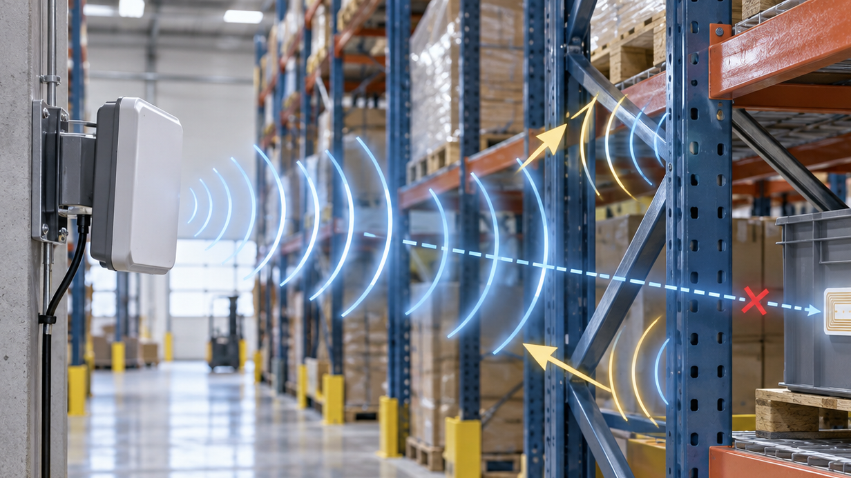 What Blocks RFID? Metal, Water, Orientation and Read-Zone Problems