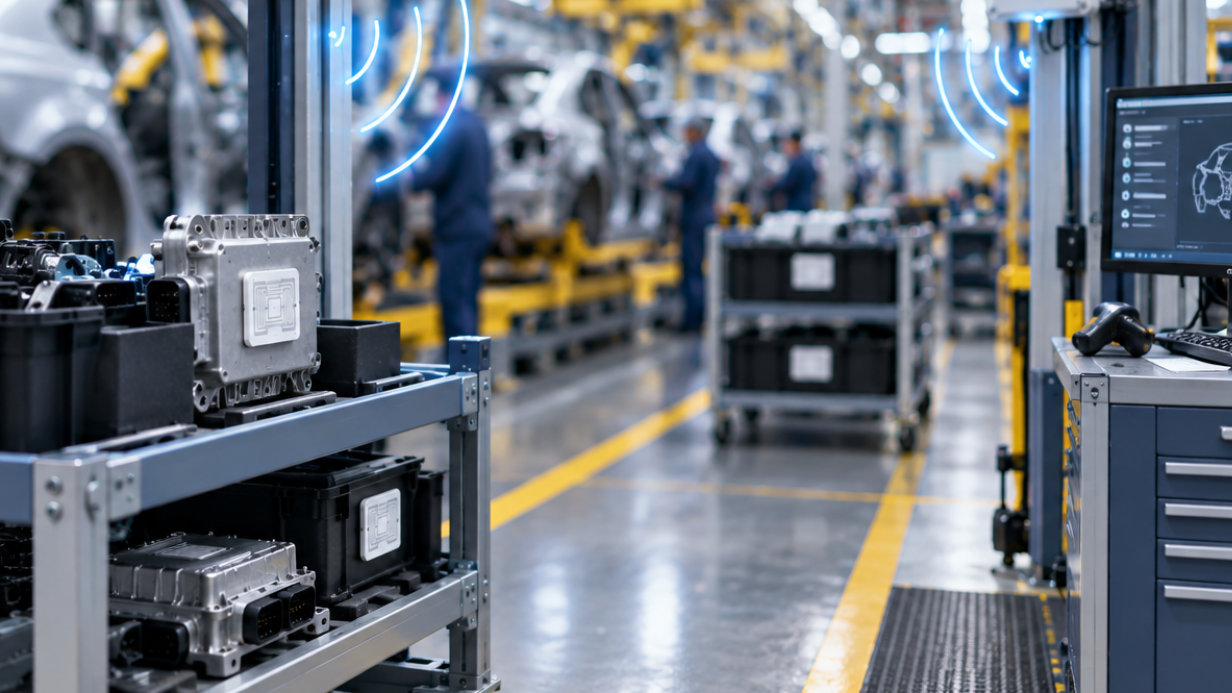 RFID Inventory Tracking at a Tier 1 Automotive Supplier