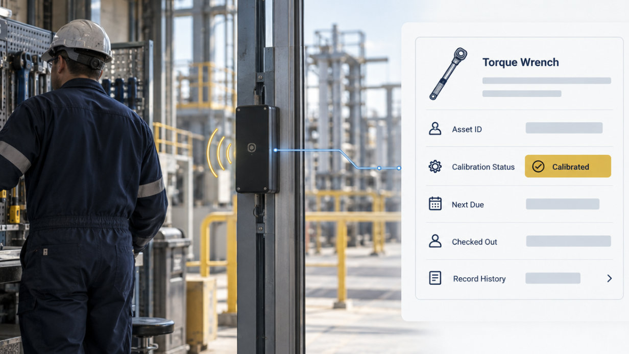 RFID Tool and Calibration Tracking at a Global Equipment Manufacturer