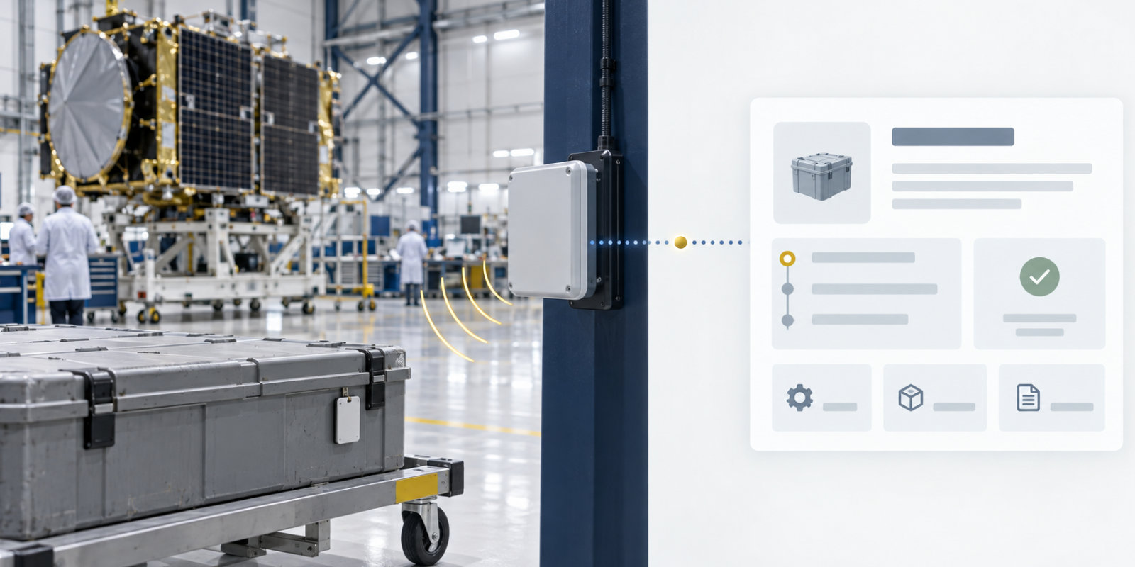 At Northrop Grumman's Space Park campus, fixed and handheld RFID were combined to improve asset visibility across 46 buildings.
