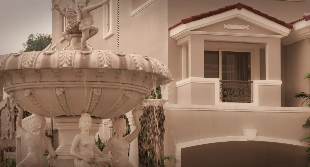 Greek Roman Facad at JRC Palladio
