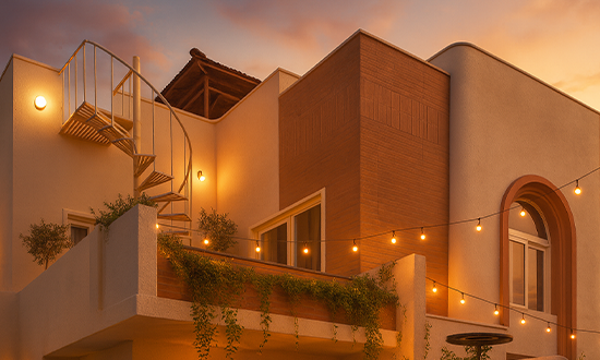 Terrace is At First Floor at JRC Sanzio