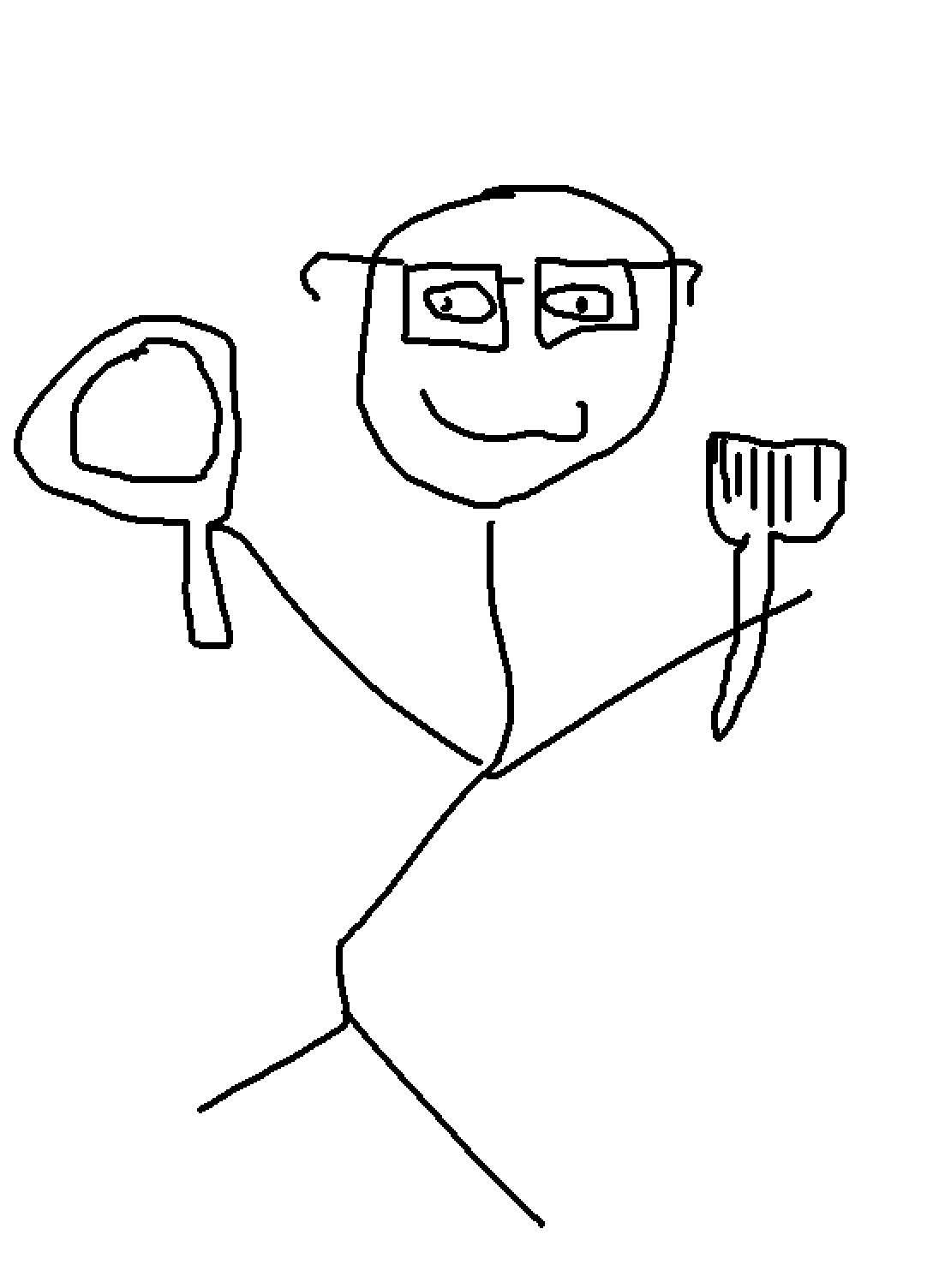 Joel Berndt, the silliest guy in the kitchen