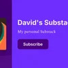 David Blue Substack icon